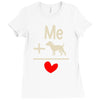 find and save ideas about i love dogs Ladies Fitted T-Shirt