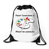 Paint Somerhing it Might Be Wordless Drawstring Bags