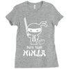 part time ninja Ladies Fitted T-Shirt