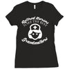 retired nurses are best grandmas Ladies Fitted T-Shirt