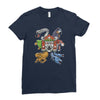 hidden temple Ladies Fitted T-Shirt