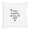 happy valenties day babe Throw Pillow