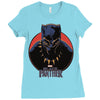 black panther Ladies Fitted T-Shirt