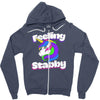 feeling stabby Zipper Hoodie