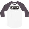 eat sleep game 3/4 Sleeve Shirt