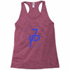 jake paul blue Racerback Tank