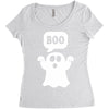 Ghost Boo Women's Triblend Scoop T-shirt