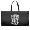 wolf beer Weekender Totes