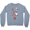 red fusion Crewneck Sweatshirt