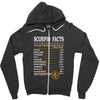 Scorpio Facts Zodiac Zipper Hoodie