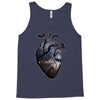 galaxy heart Tank Top