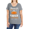 sweet as pumpkin pi Ladies Curvy T-Shirt