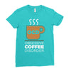 coffee addiction Ladies Fitted T-Shirt