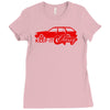 mercedes benz keep it Ladies Fitted T-Shirt