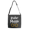 brother muggle Adjustable Strap Totes