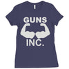 guns inc Ladies Fitted T-Shirt