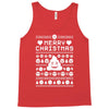 funny ugly christmas smiley emoticon Tank Top