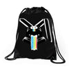 Killerbunny2007 Rainbow Overflow Drawstring Bags