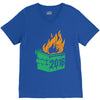 2016 dumpster fire V-Neck Tee