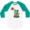 zombie cat 3/4 Sleeve Shirt