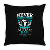 autism dad Throw Pillow