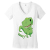 rawr (2) Women's V-Neck T-Shirt