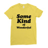 Some King Of Wonderful Ladies Fitted T-Shirt