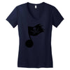 music pirate Women's V-Neck T-Shirt