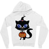 witch cat Zipper Hoodie