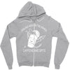 caffeine and spite Zipper Hoodie