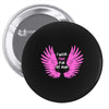 i wear pink for my mom Pin-back button