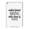weekend forecast biking with a change of wine iPad Mini 4