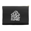 together we make a family 2 Accessory Pouches