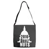 deez nuts for president 2016 Adjustable Strap Totes