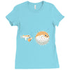 blowfish pranks Ladies Fitted T-Shirt