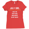 July Girl Ladies Fitted T-Shirt