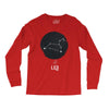 Leo Zodiac Sign Minimal Design Long Sleeve Shirts