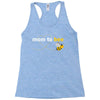 Mom to Bee Unknown Gender Racerback Tank
