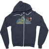 jurassic story Zipper Hoodie