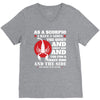 as a scorpio i have 3 sides V-Neck Tee