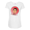 c ronaldo Maternity Scoop Neck T-shirt