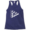sheldon dreieck big bang theory triforce illusion 3d nerd fun usa Racerback Tank