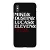 mike dustin lucas eleven will iPhoneX
