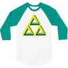 triforce illusion zelda 3/4 Sleeve Shirt