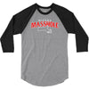 masshole massachusetts 3/4 Sleeve Shirt