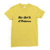 A PRINCESS Ladies Fitted T-Shirt