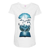book of fantasy Maternity Scoop Neck T-shirt