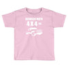 redneck math 4x4 truck Toddler T-shirt