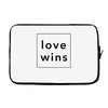 Love Wins Laptop sleeve