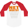 net worthy basketball 3/4 Sleeve Shirt